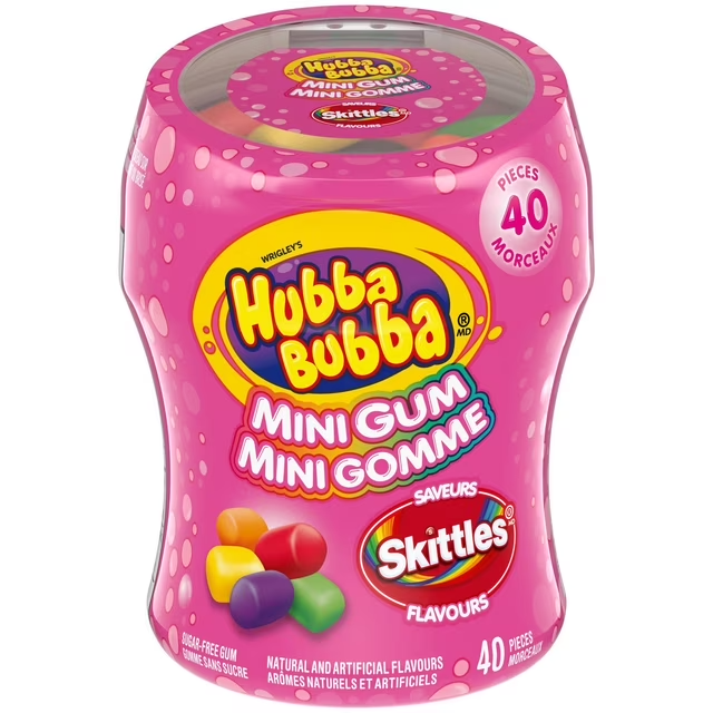Hubba Bubba Mini Gum Skittles