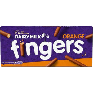Cadbury Dairy Milk Orange Fingers -UK