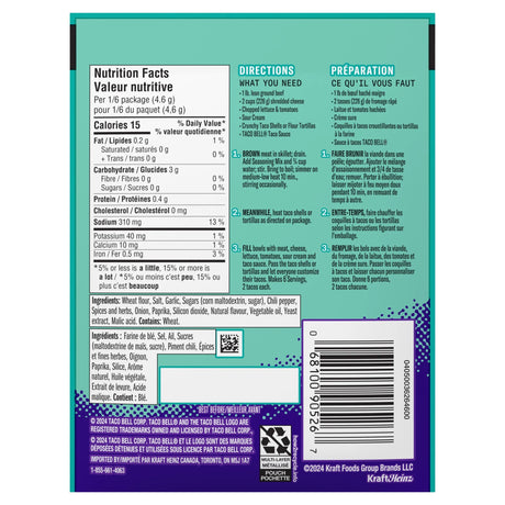 Taco Bell Original Taco Seasoning Mix