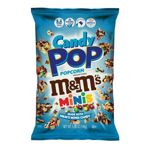 Candy Pop Popcorn with M&M's Minis