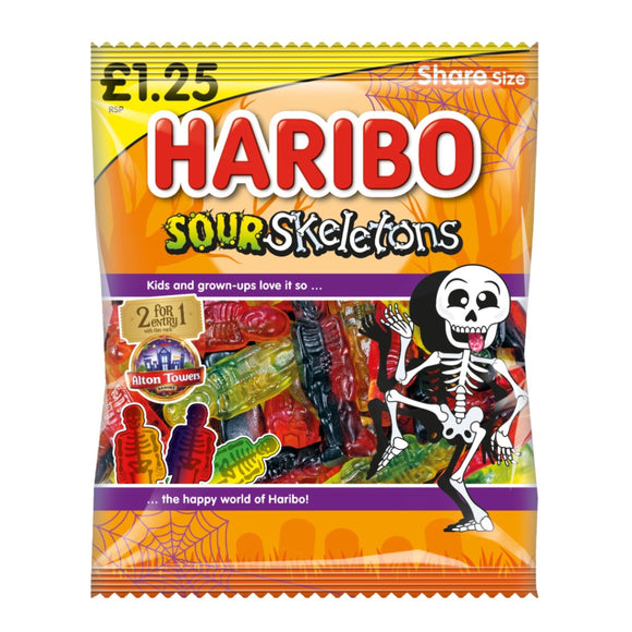 Haribo Sour Skeletons -UK