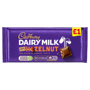 Cadbury Dairy Milk Chopped Hazelnut-UK