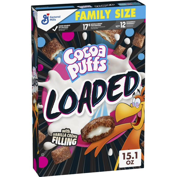 Cocoa Puffs Loaded Family Size