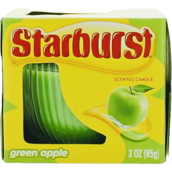 Starburst Green Apple Candle