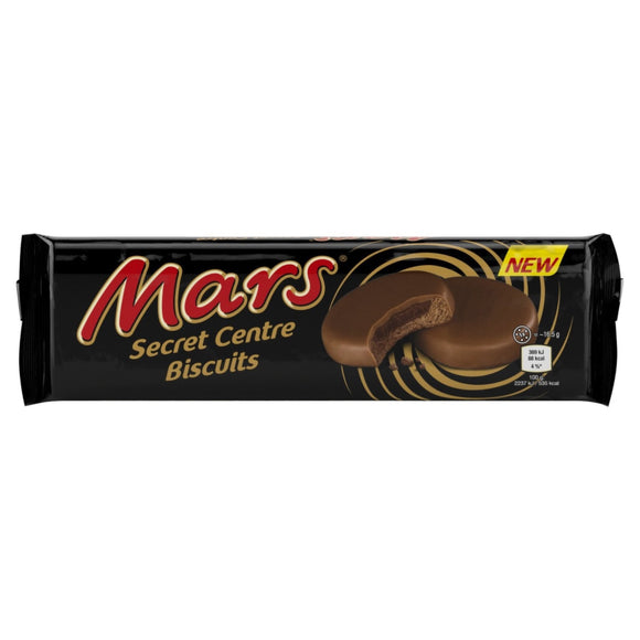Mars Secret Centre Biscuits -UK
