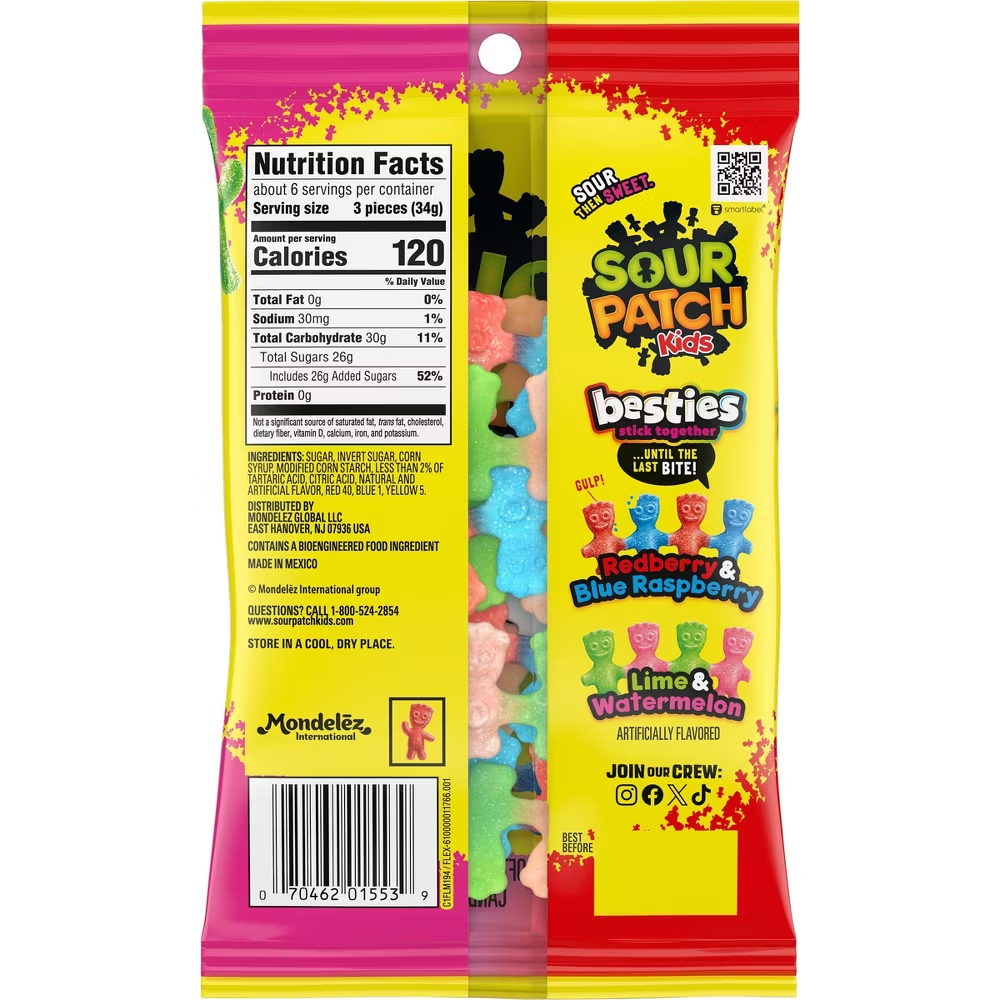 Sour Patch Kids Besties