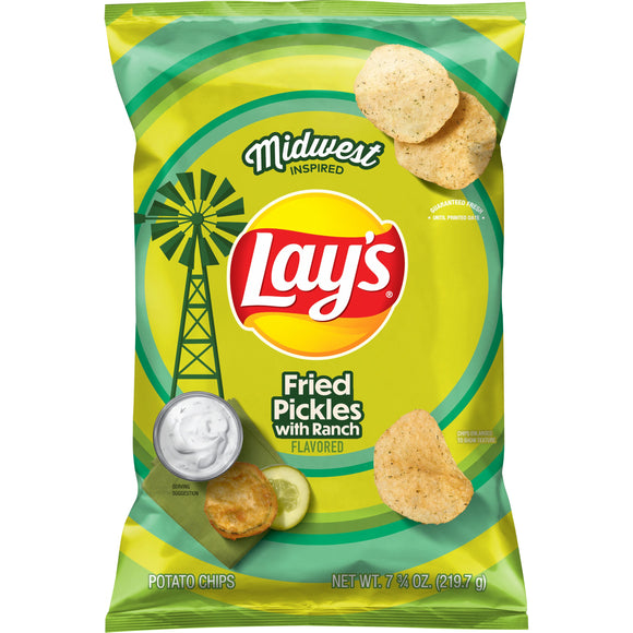 Lay's Fried Pickles with Ranch