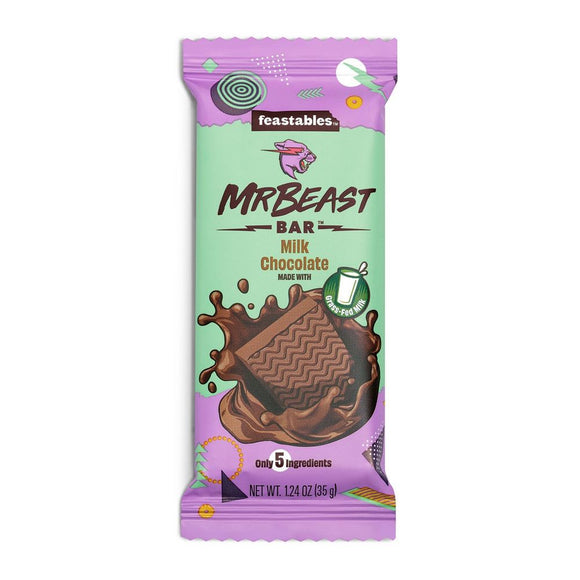 Feastables MrBeast Mini Milk Chocolate Bar