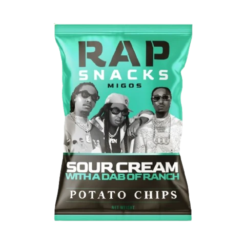 Rap Snacks Migos Sour Cream With Ranch