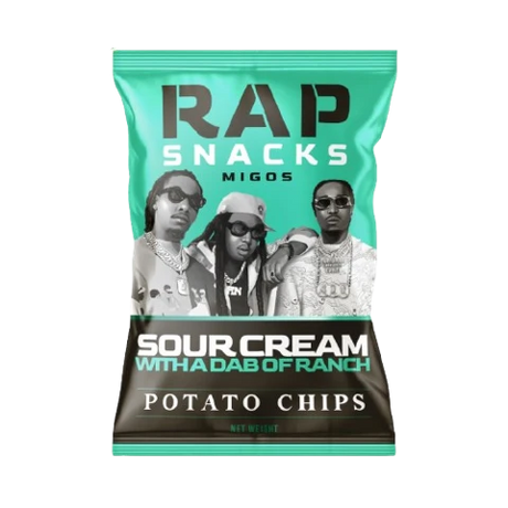 Rap Snacks Migos Sour Cream With Ranch