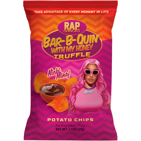 Rap Snacks Nicki Minaj Bar-B-Quin' With My Honey Truffle