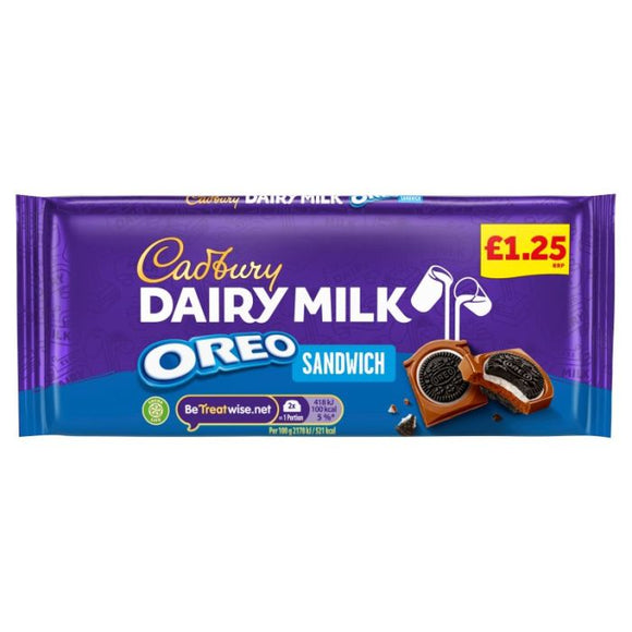 Cadbury Dairy Milk Oreo Sandwich-UK