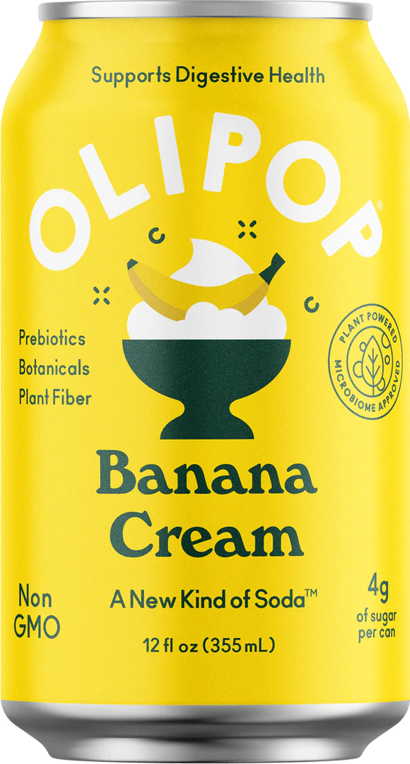 Olipop Banana Cream