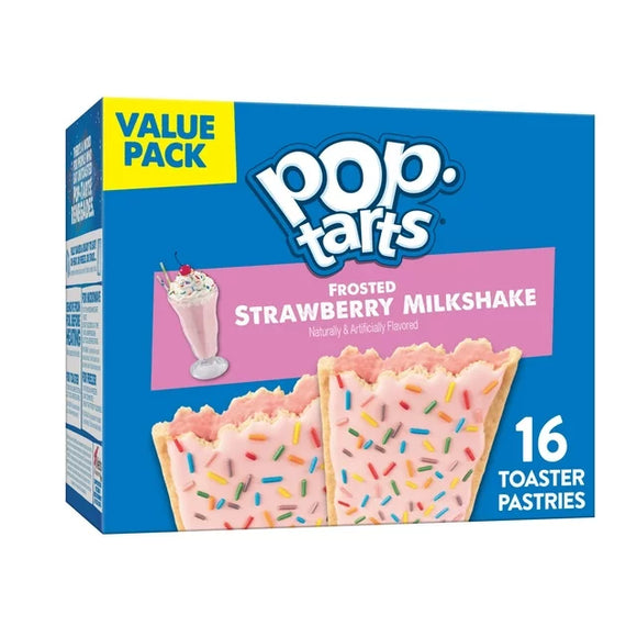 Pop-Tarts Frosted Strawberry Milkshake