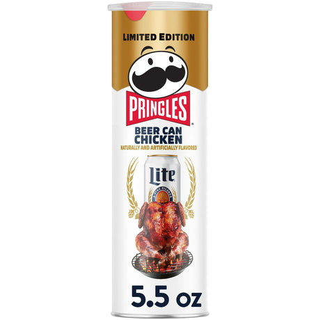 Pringles Miller Lite Beer Can Chicken