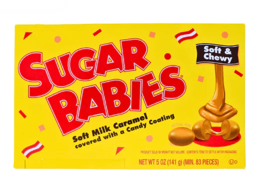 Sugar Babies Candy Coated Caramels Theater Pack