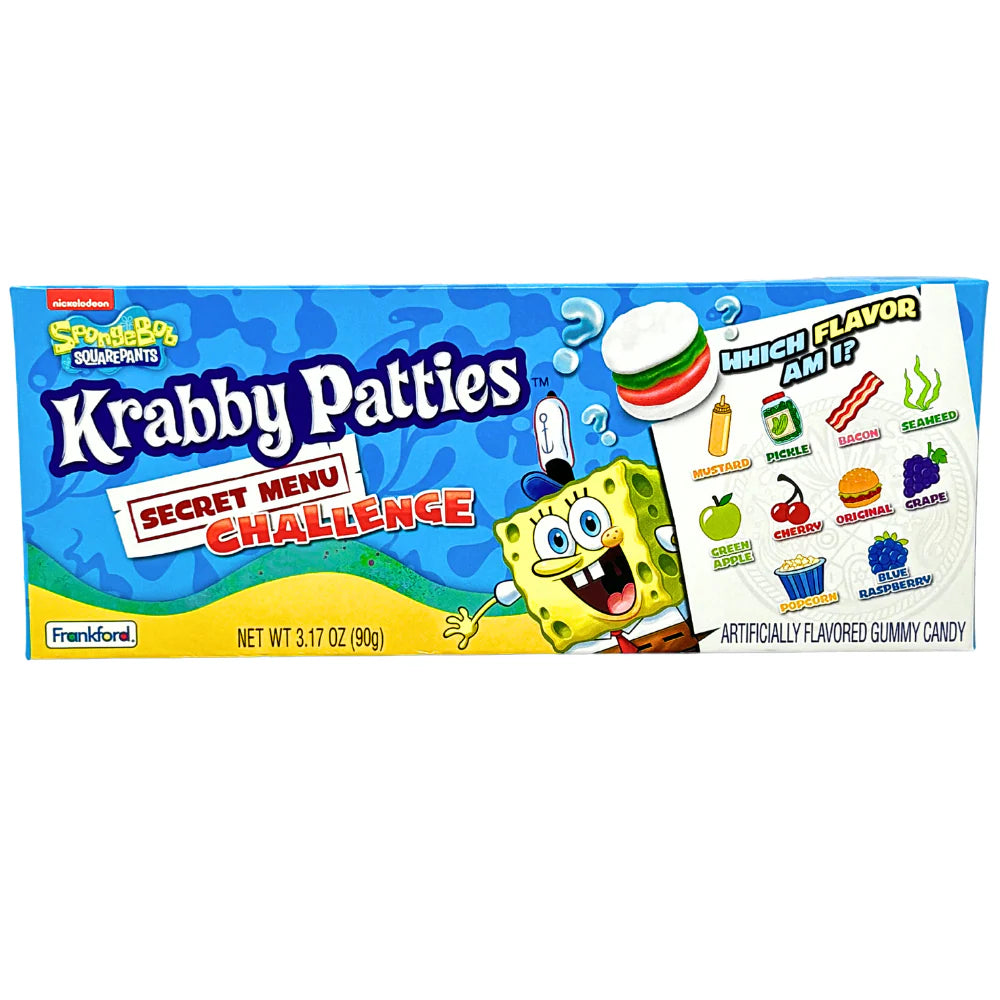 Spongebob Krabby Patties Secret Menu Challenge