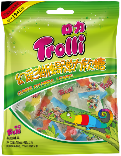 Trolli Gummi Colourful Lizards - China
