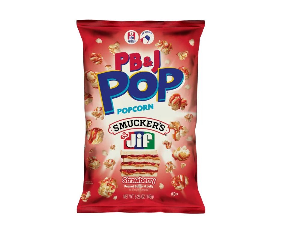 PB & J Pop Smuckers & Jif Strawberry Peanut Butter and Jelly