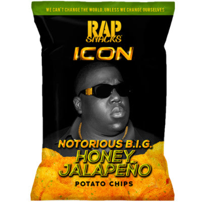 Rap Snacks Icon Notorious B.I.G. Honey Jalapeno