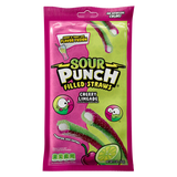 Sour Punch Filled Straws Cherry Limeade