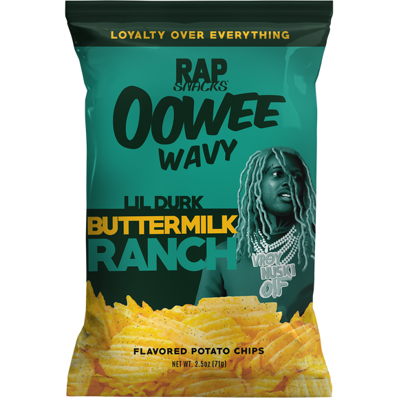 Rap Snacks Lil Durk Buttermilk Ranch Oowee Wavy