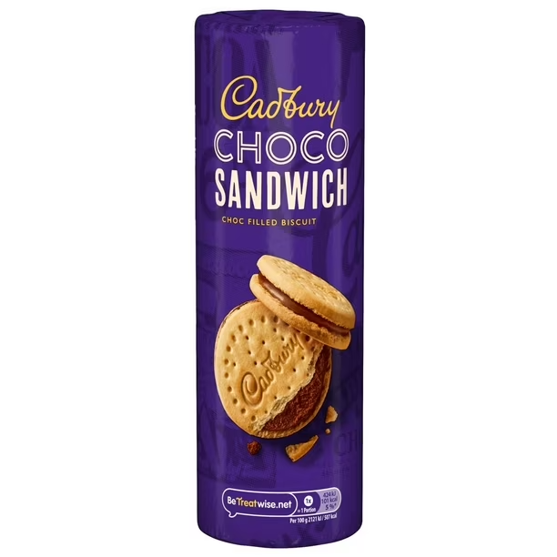 Cadbury Choco Sandwich Choco Filled Biscuit -UK