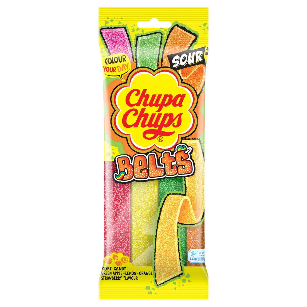 Chupa Chups Sour Belts -UK