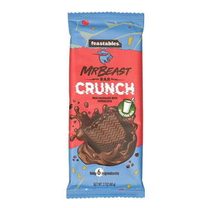 Feastables MrBeast Crunch Milk Chocolate Bar