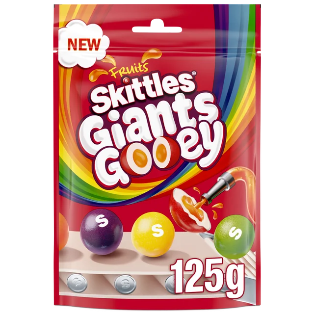 Skittles Giants Gooey -UK