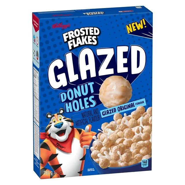 Frosted Flakes Glazed Donut Holes