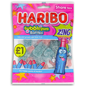 Haribo Bubblegum Bottles - UK