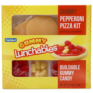 Gummy Lunchables Pepperoni Pizza Kit