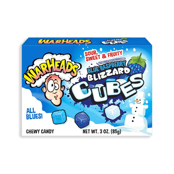 Warheads Blue Raspberry Blizzard Cubes