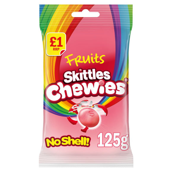 Skittles Chewies No Shell - UK