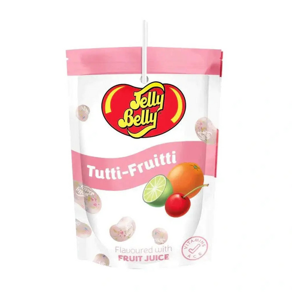 Jelly Belly Tutti Fruitti Juice Pouch -UK