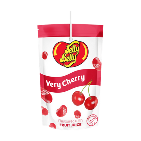 Jelly Belly Very Cherry Juice Pouch -UK