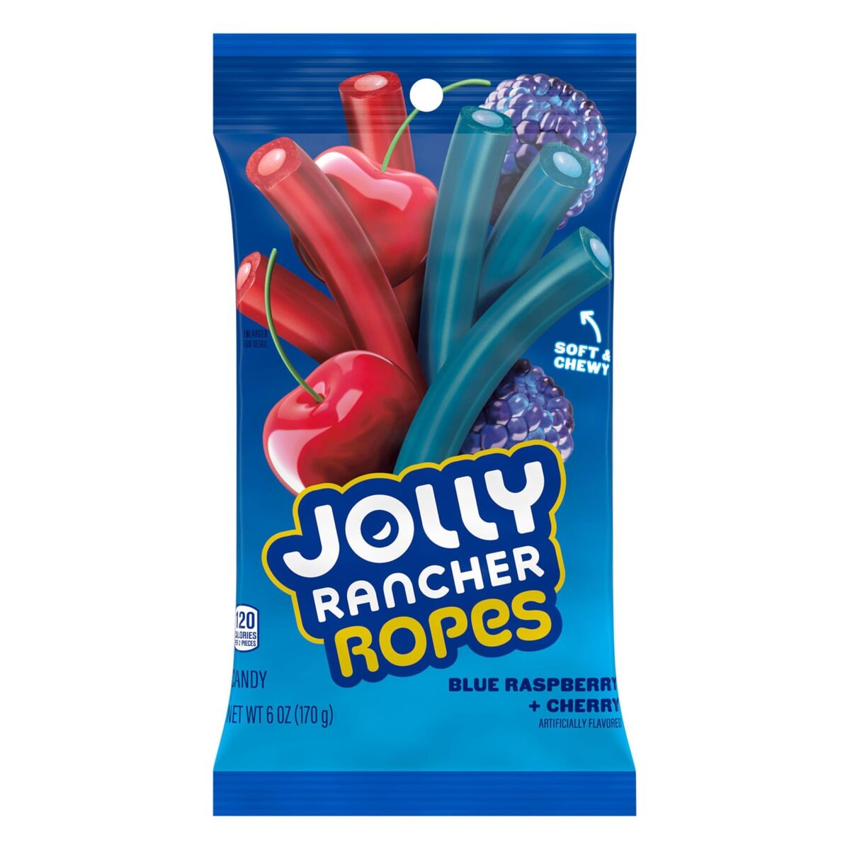Jolly Rancher Ropes Blue Raspberry & Cherry – So Sweet Canada