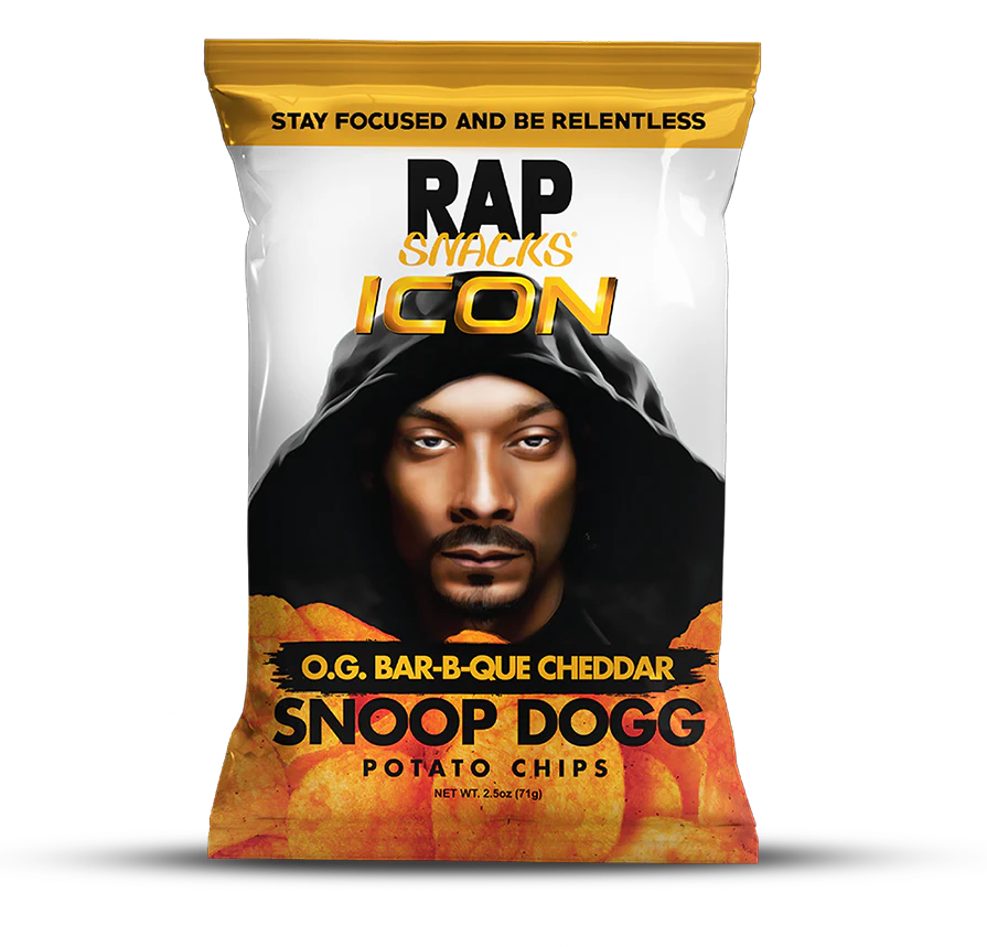 Rap Snacks Snoop Dogg Og Bar-B-Que Cheddar