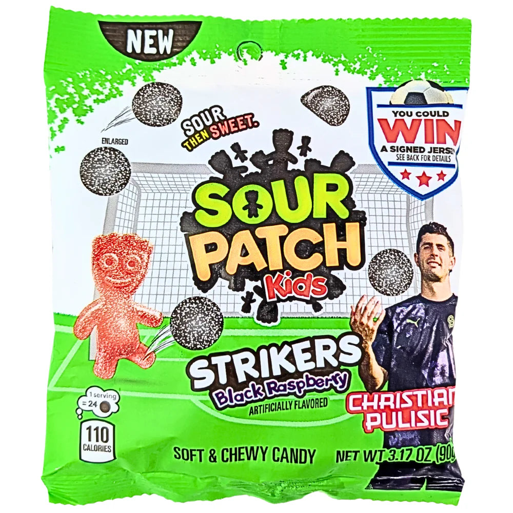 Sour Patch Kids Strikers Black Raspberry