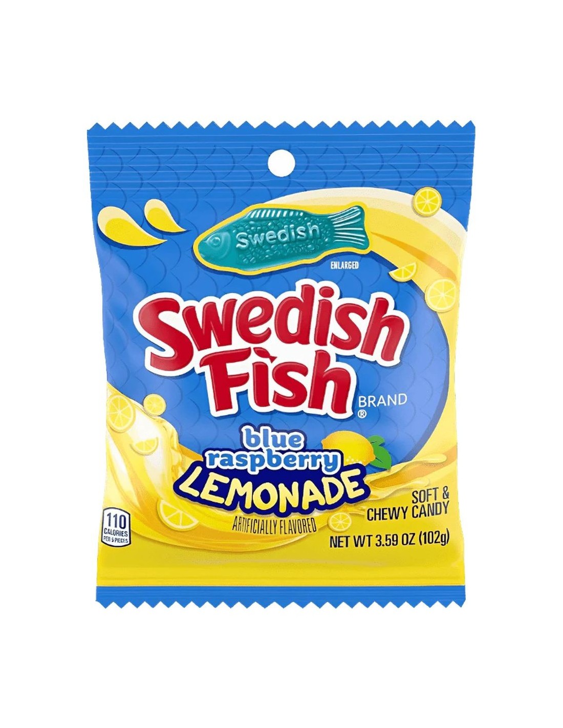 Swedish Fish Blue Raspberry Lemonade
