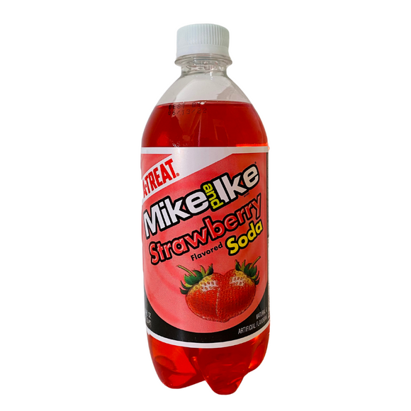 Mike and Ike Strawberry Soda