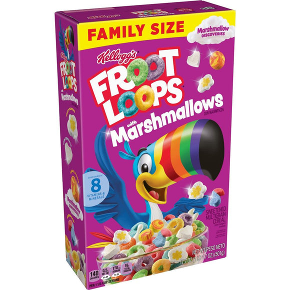 Froot Loops Marshmallows Family Size