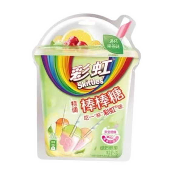 Skittles Fruit Tea Lollipops-China