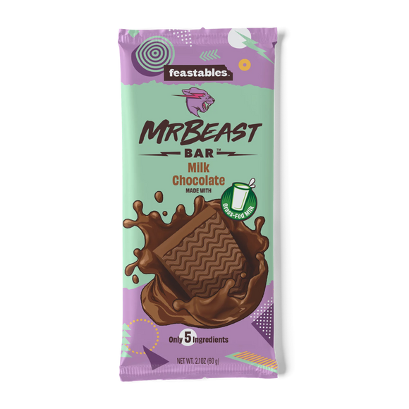 Feastables MrBeast Milk Chocolate Bar