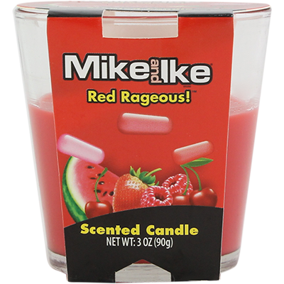 Mike and Ike Red Rageous Candle