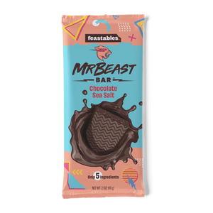 Feastables MrBeast Chocolate Sea Salt Bar