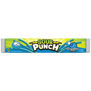 Sour Punch Blue Raspberry Straws