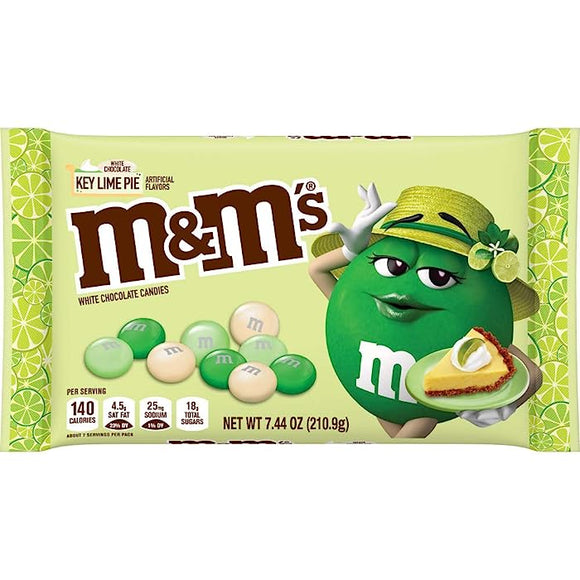 M&M’s White Chocolate Key Lime Pie
