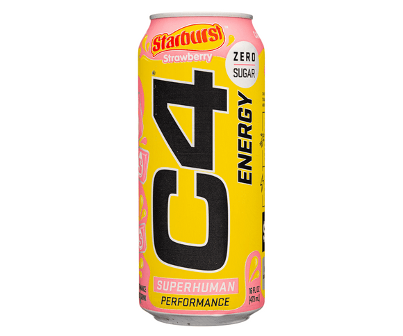C4 Energy Starburst Strawberry Flavour